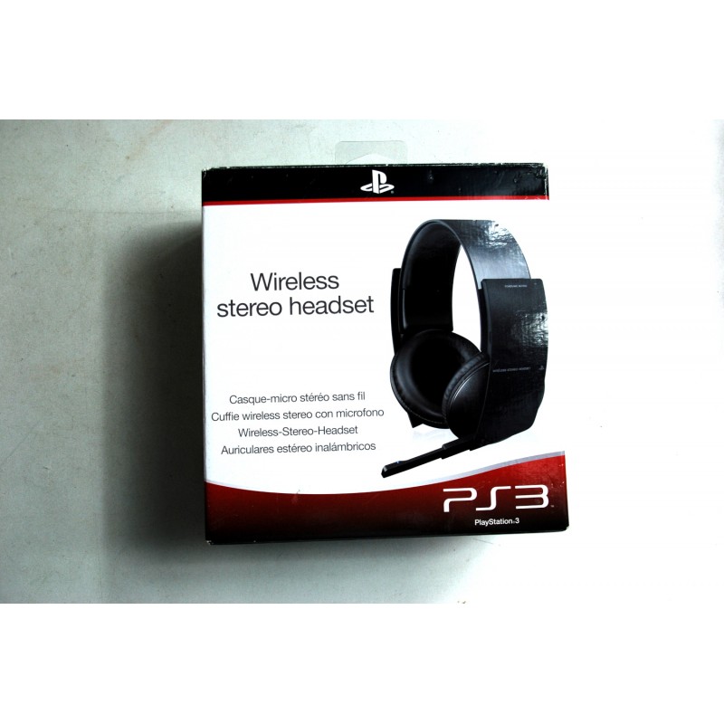 Casque micro Wireless stéréo headset pour PlayStation 3 - Emmaüs Toulouse