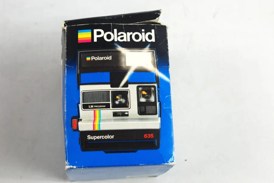 polaroid supercolor 635 avec flash intégré - Emmaüs Toulouse