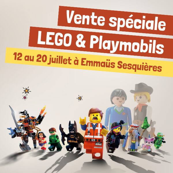 Vente spéciale Lego & Playmobils